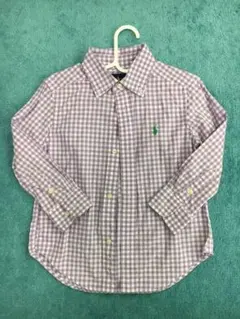 ラルフローレン チェックシャツ　3T