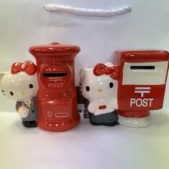 ハローキティ ポスト型陶器フィギュア ハローキティ ポスト型陶器フィギュア