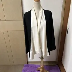 ＳＰＡＣＥ　羽織　黒と白のコンビネーション