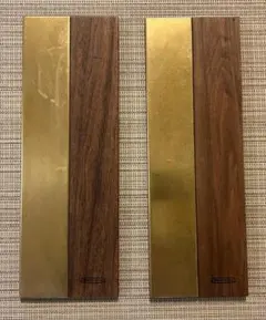 IGT 真鍮ハーフプレート　ビンテージ　３枚セット IGT 天板 真鍮 ハーフユニット【 麻の葉 】 アイアングリルテーブル