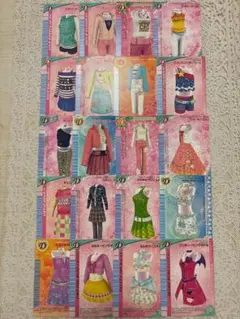 ラブandベリー　119枚ドレスアップカード ラブandベリー ドレスアップカード ピチッと黒T - メルカリ