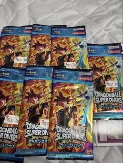 ドラゴンボールスーパーダイバーズ アドバンスパック 1 未開封7パック