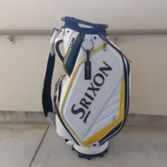 Srixon キャディバッグ ホワイト/イエロー/ネイビー