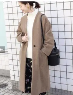 再値下げイエナ　IENA 値下げウールモッサコートのサムネイル