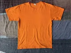 00s anvil 無地 オレンジ vtg tシャツ アンビル ブランク