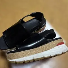 MAX VERRE マックスヴェッレ レザーサンダル 40 26cm - メルカリ
