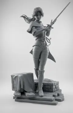 未組み立てガレージキット　グレイ 未塗装未組み立てガレージキット / らてっくす、ぎちぎち