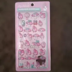 ボンボンドロップシール ピンク