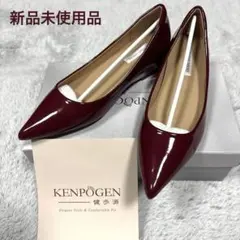 健歩源　KENPOGEN ポインテッドトゥパンプス インヒール　24cmのサムネイル