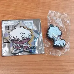 ヒロアカ 星型缶バッチ 荼毘　クリスマス　サンタ　くら寿司　ラバスト