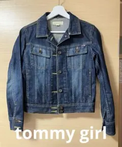 tommy girl トミーガール デニムジャケット Gジャン ショート丈日本製