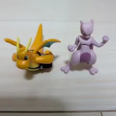 ポケモン フィギュア ミュウツーの逆襲 カイリュー 郵便屋さん ミュウツー