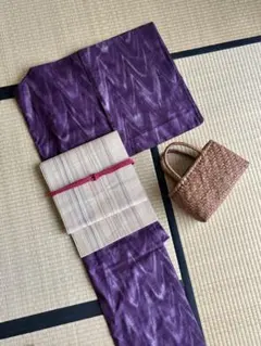 撫松庵 浴衣 矢がすり とんぼ 蜻蛉 - メルカリ