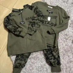 迷彩柄 セットアップidanbi サイズ7