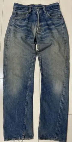 1978年製 リーバイス 501 66後期 ダメージジーンズ 実寸W31 L28 1978年製 USA製 リーバイス 501 66後期 赤耳 ヒゲ落ち ダメージ