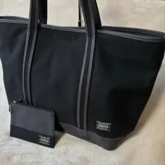 極美品♡ ポーターガール　トートバッグ　キャンバス　Lサイズ　ブラック　大容量