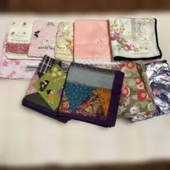 レディース　婦人　ハンカチ　ハンカチーフ　新品未使用　10枚セット