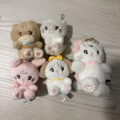 mikkocharacters ぬいぐるみ 5つセット