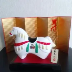 干支置物　午 2026 玉善作 新品未使用