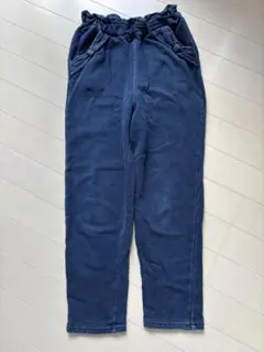 パンツ サイズ130 ダークブルー