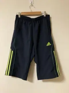adidas ネイビー ショートパンツ M(m57)