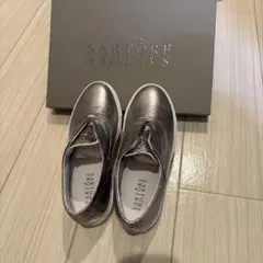 SARTORE メタリックシルバー スニーカーのサムネイル