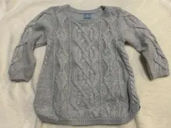 babyGap ケーブルニット セーター グレー 90cm