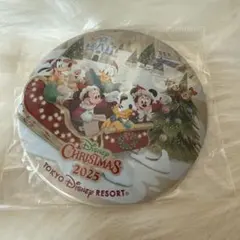 ディズニー★ クリスマス　缶バッジ　2025新品未使用