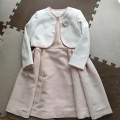 ELLE EN NOIR 刺繍ドレス 130cm　入学式