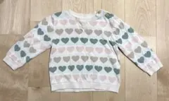 H&M ハート柄のセーター　サイズ74