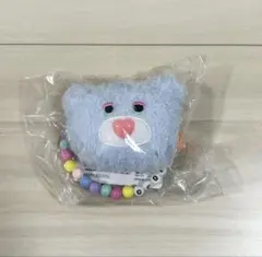 mojojojo ビーズチェーン付き フェイスマスコット bluebell くま