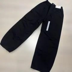 新品.タグ付.GU.コクーンジョガープルオンパンツ.M.ブラック.レディース.