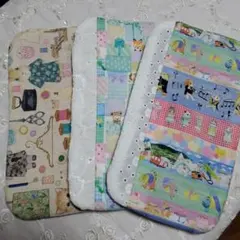 専用出品◇ユキエモンfuwara6重ガーゼハンカチ3枚◇ホビーボーダー他