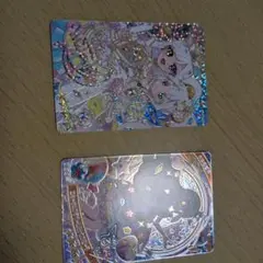 ひみつのアイプリ　ミラクルカード　みつき&リング　つむぎ
