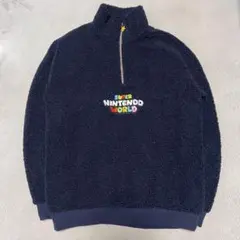 USJ スーパーニンテンドーワールド ボア ジャケット フリース L マリオ