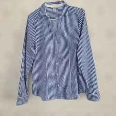 H&M ストライプ 長袖シャツ US 12