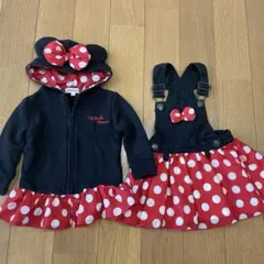 ミニーマウス　2点セット　ディズニー　パーカー