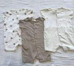 H&M ロンパース 3枚セット　（62cm）