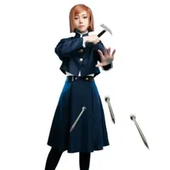cosplay钉崎野蔷薇cos服 呪術廻戦校服女