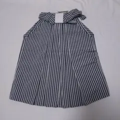 H5-7 5歳　シルバー✕紺　袴のみ　男児　子供用　七五三　男の子