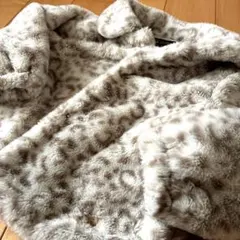 M*i様 petit main M ヒョウ柄ファーコート