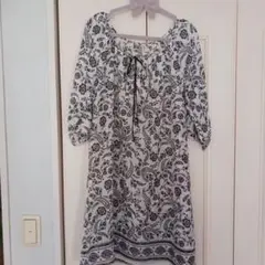 美品　コムサイズム　7分袖ワンピース&チュニック