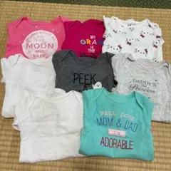 70 ロンパース ボディスーツ