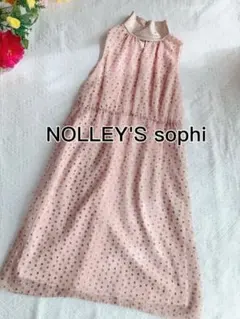 NOLLEY'S sophi ノースリーブ ドット春夏ナイトキャバドレス日本製のサムネイル