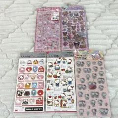 ハローキティ ボンボンドロップシール うるちゅるPOPSEAL 大人の図鑑シール