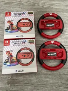 Nintendo Switch ハンドル マリオカートHORI 2個セット