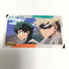 ヒロアカ メモリアルカード第2弾 緑谷出久 爆豪勝己1