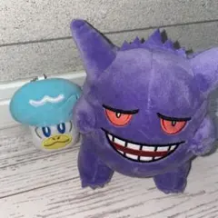 ポケットモンスター いろんなおかおぬいぐるみ ゲンガー おまけクワッス