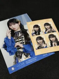 イコラブ ＝LOVE 山本杏奈 生写真 4カットフォトカード