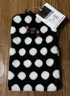 신품 미사용 ANNA SUI アナスイ ファスナー付きタオル